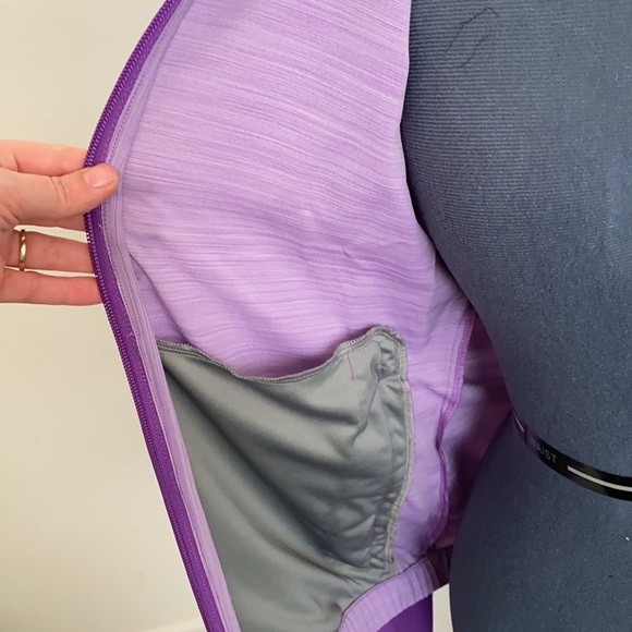 ADIDAS Purple Wind Breaker Size XS - Picture 7 of 10